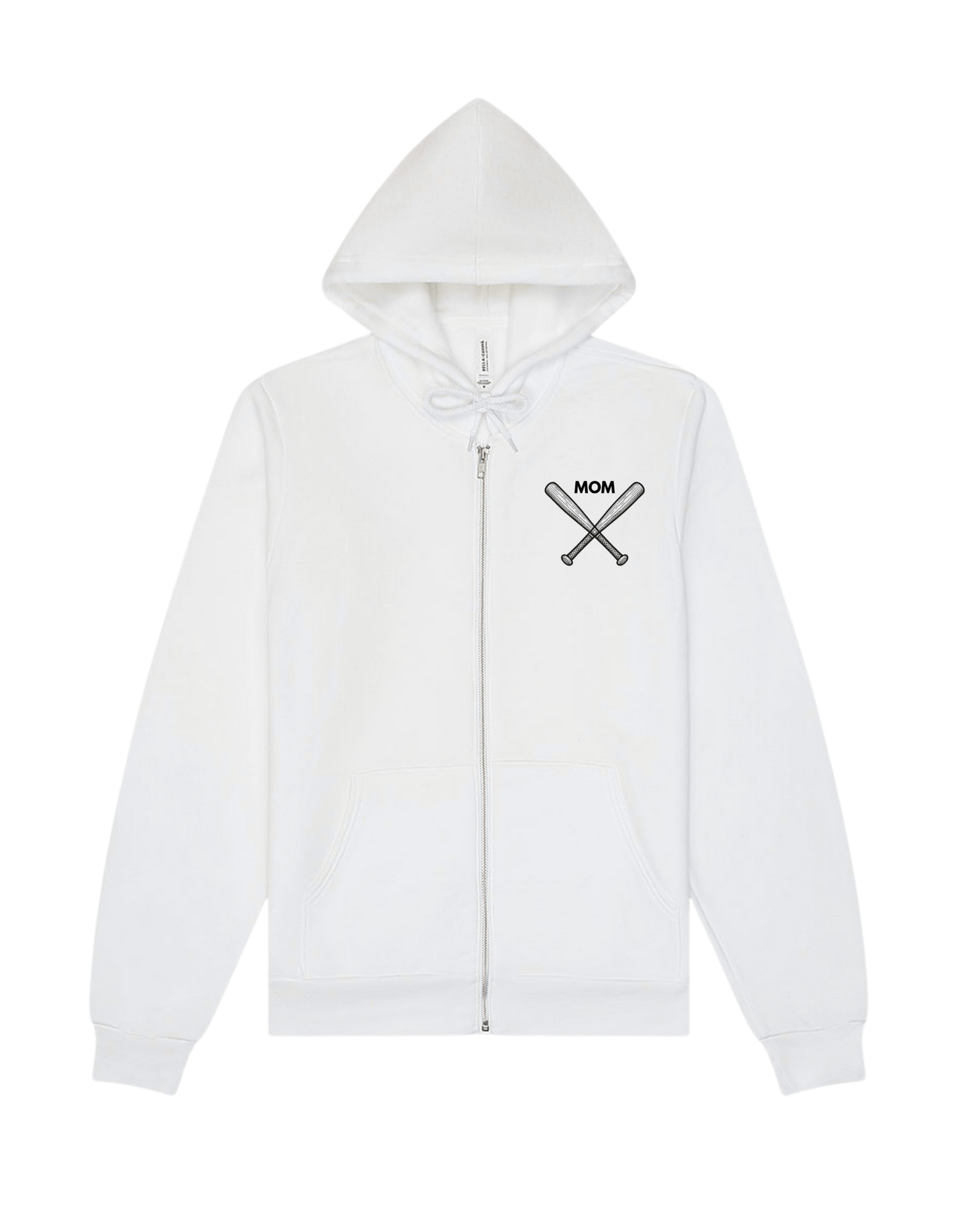 Softball Family Zip Up Sweatshirt