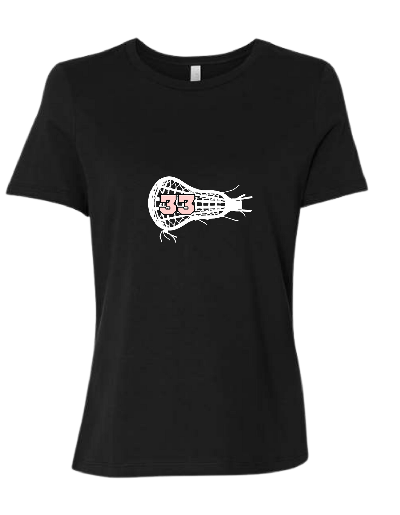 Lacrosse Stick with Player Number