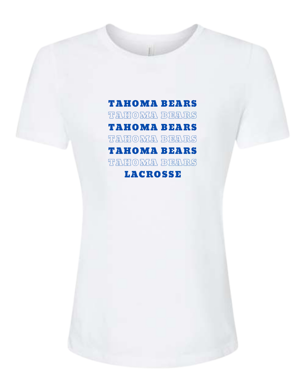 Womens Tahoma Lacrosse Layered Tee