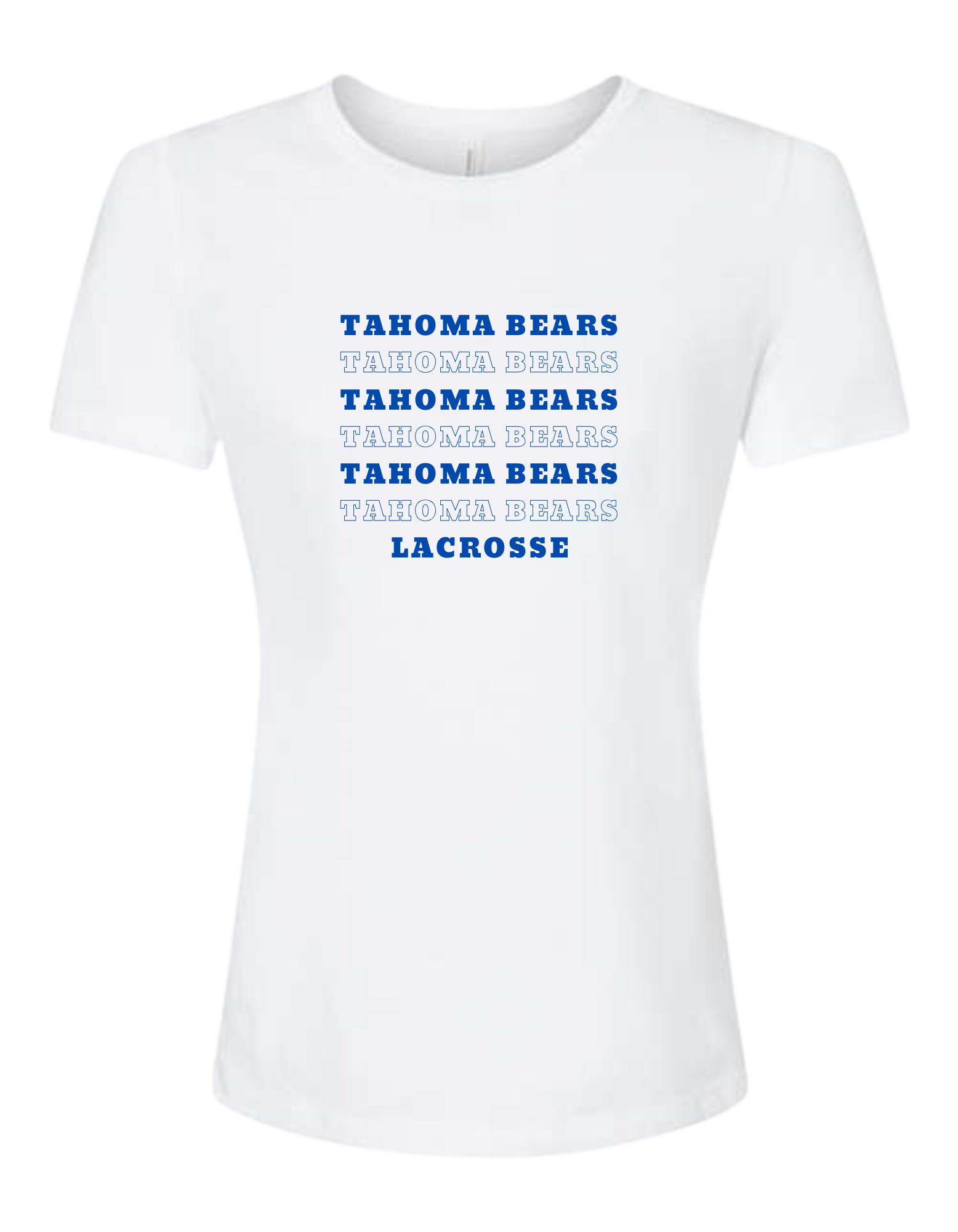 Womens Tahoma Lacrosse Layered Tee