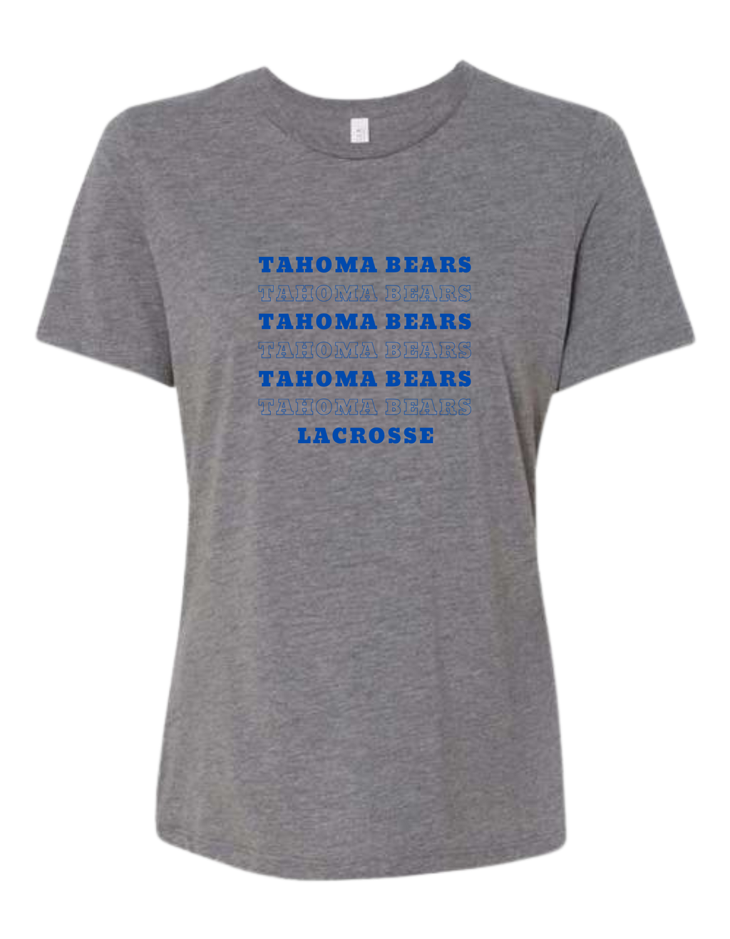 Womens Tahoma Lacrosse Layered Tee