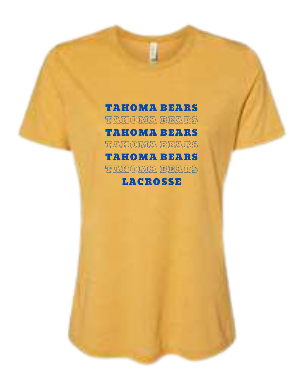 Womens Tahoma Lacrosse Layered Tee