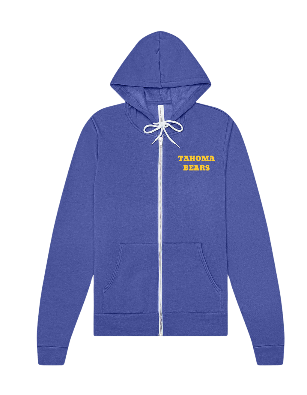 Go Bears Zip Up Sweatshirt