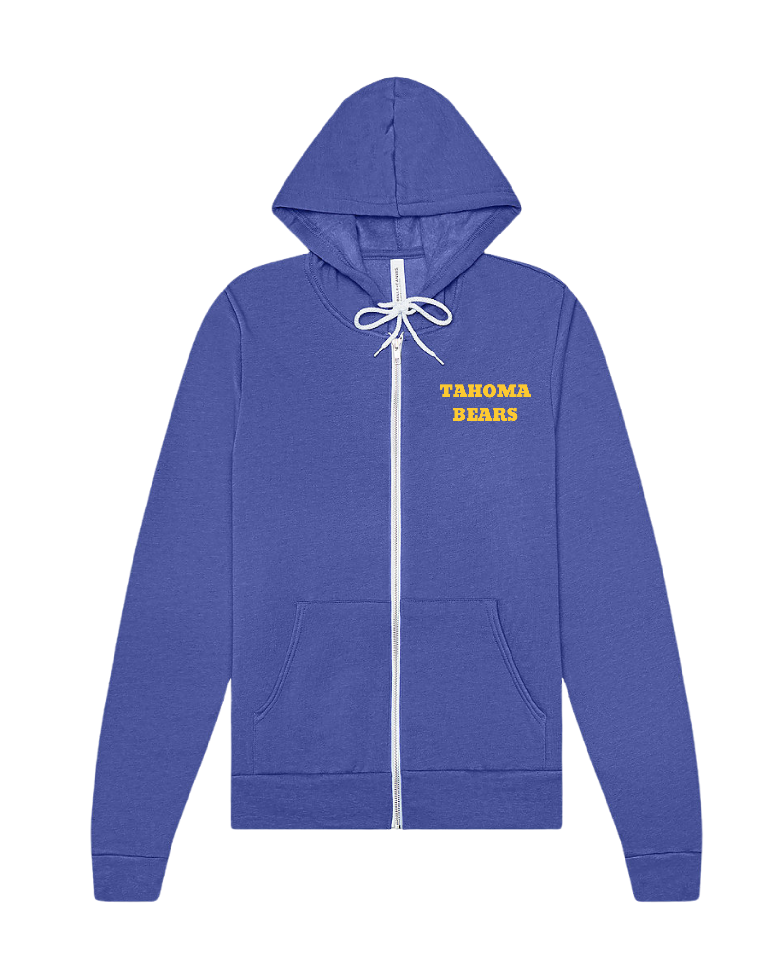 Youth - Go Bears Zip Up Sweatshirt
