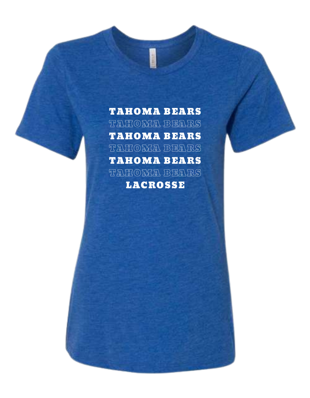 Womens Tahoma Lacrosse Layered Tee