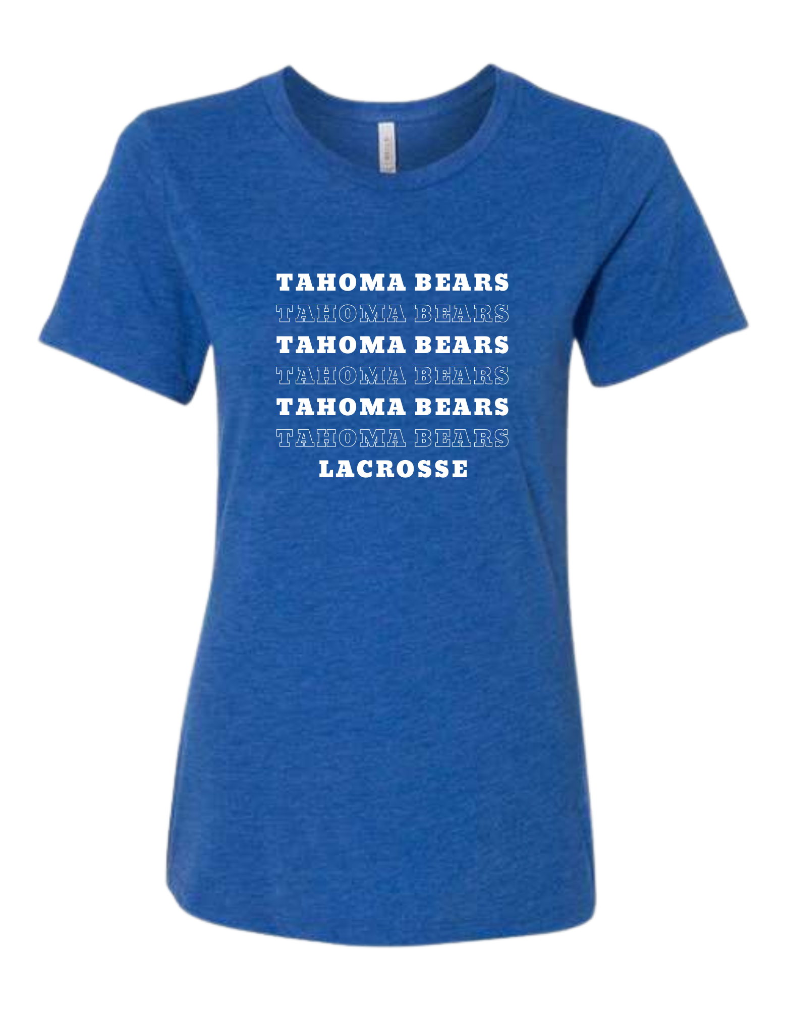 Womens Tahoma Lacrosse Layered Tee